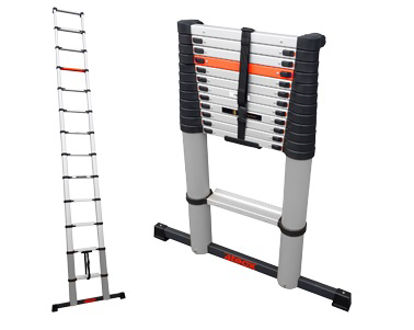 Afbeelding van TELESCOOPLADDER 4TECX 3,8M STAB.BALK