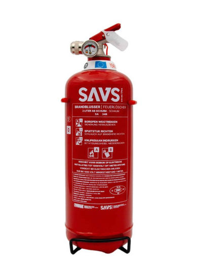 Afbeelding van SCHUIMBRANDBLUSSER SAVS 2L AB